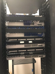 Server rack setup and installation by Tilley's IT Solutions